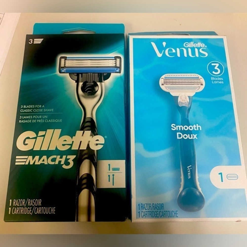 Gillette bundle his and hers razor